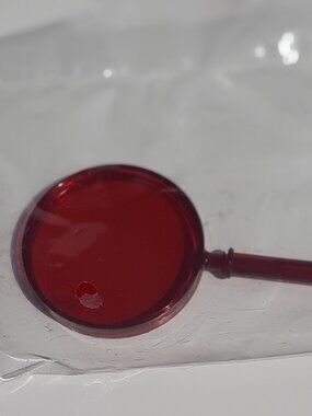 Clue DVD Game Red Magnifying Glass Sealed New 2006 Hasbro Replacement Part